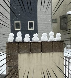 雪だるまつく～ろ～